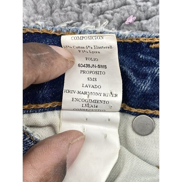 Hudson Womens‎ Blue Remi High Rise Medium Wash Cropped Straight Jeans Size 25 - Picture 6 of 8